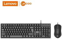 Lenovo Lecoo CM101 Q KABLOLU SİYAH KLAVYE&MOUSE SET